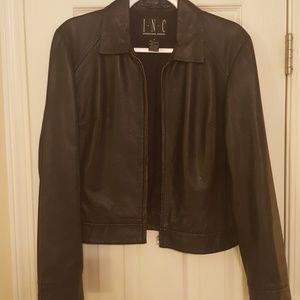 Leather jacket